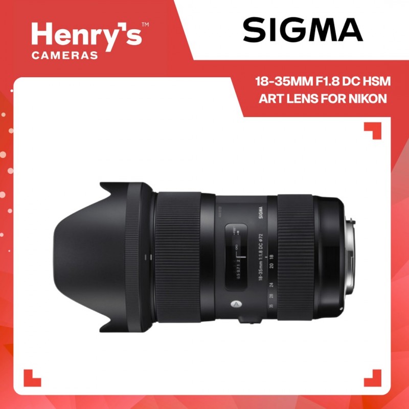 SIGMA Art 18-35mm F1.8 DC レンズ SIGMA Lente Dc, 18-35 Mm, F/1.8 Art P/ | Amazon.com.br